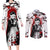 Doma - Demon Slayer Couples Matching Long Sleeve Bodycon Dress and Long Sleeve Button Shirt Anime Japan Style