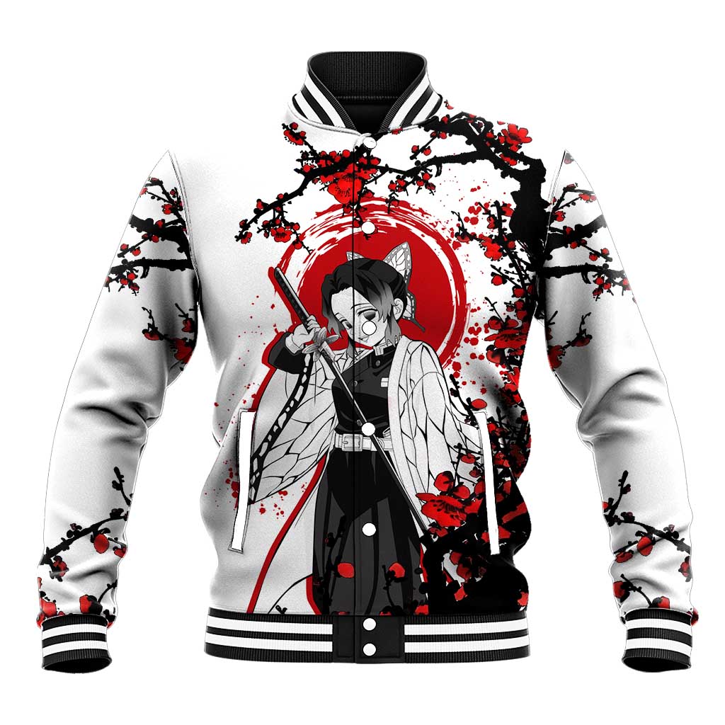 Shinobu Kocho - Demon Slayer Baseball Jacket Anime Japan Style