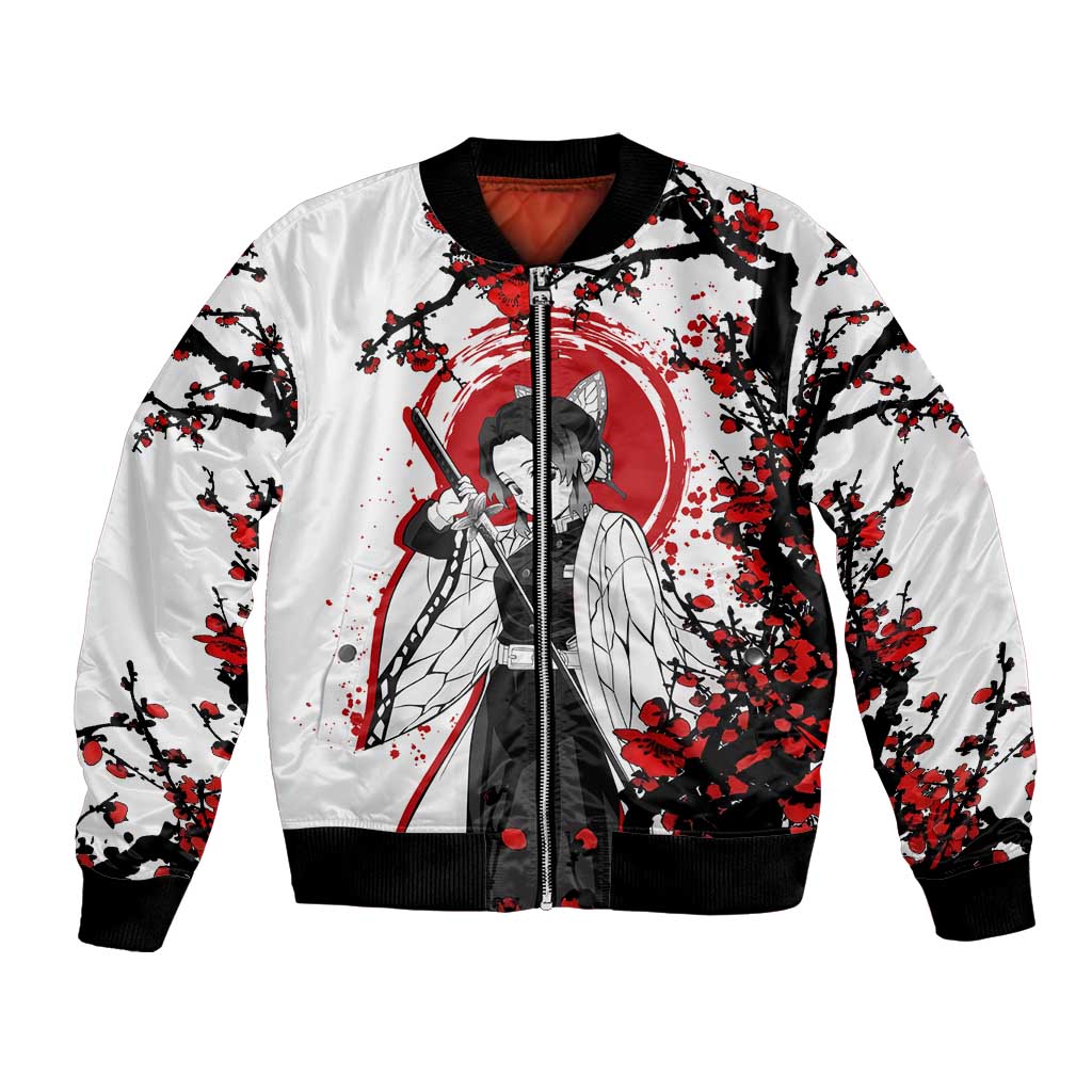 Shinobu Kocho - Demon Slayer Bomber Jacket Anime Japan Style