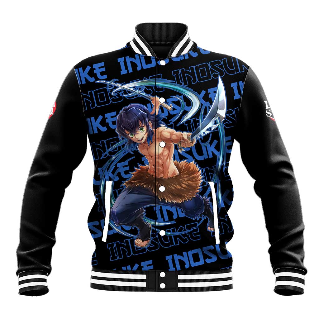 Inosuke Hashibira - Demon Slayer Baseball Jacket Anime Japan Style