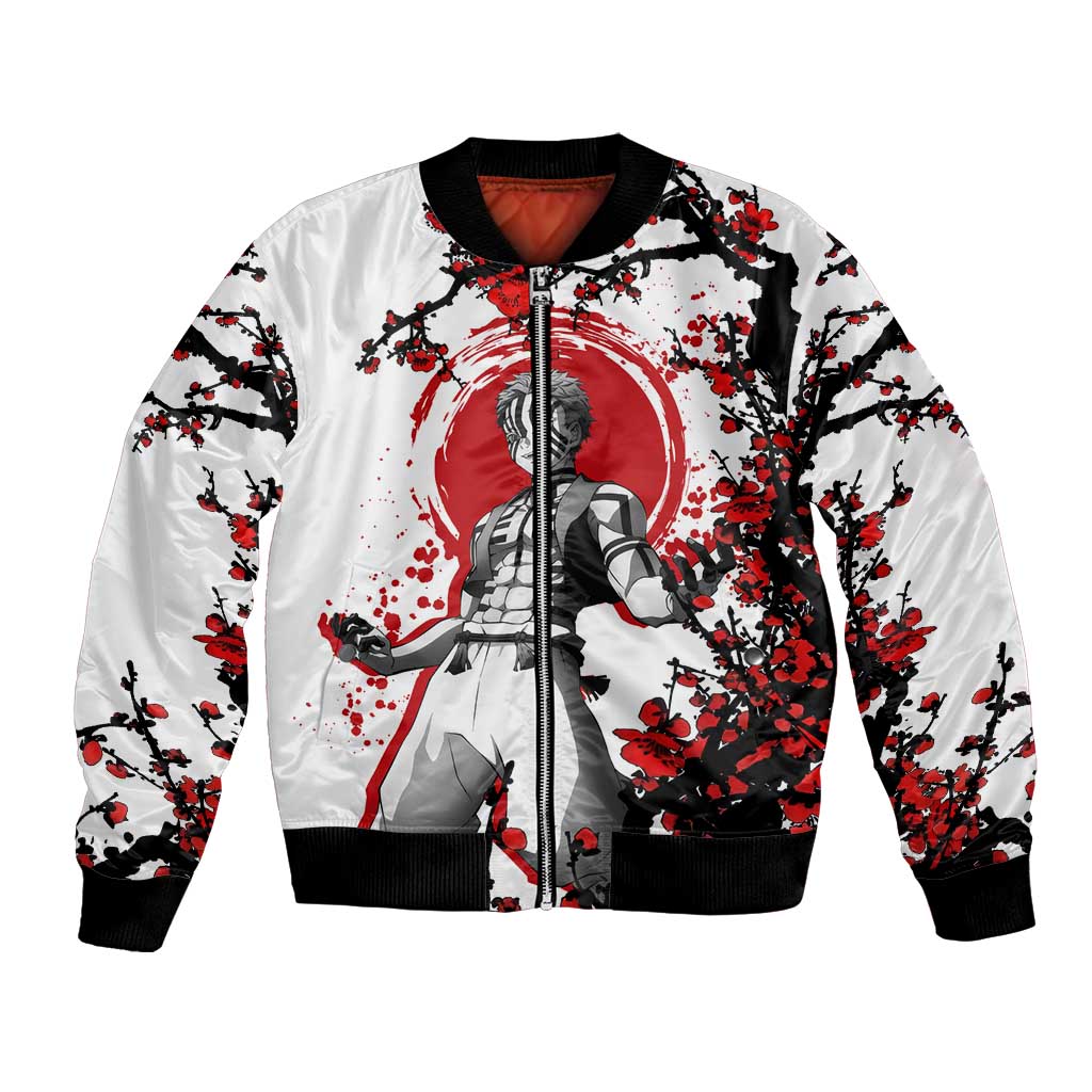 Akaza - Demon Slayer Bomber Jacket Anime Japan Style