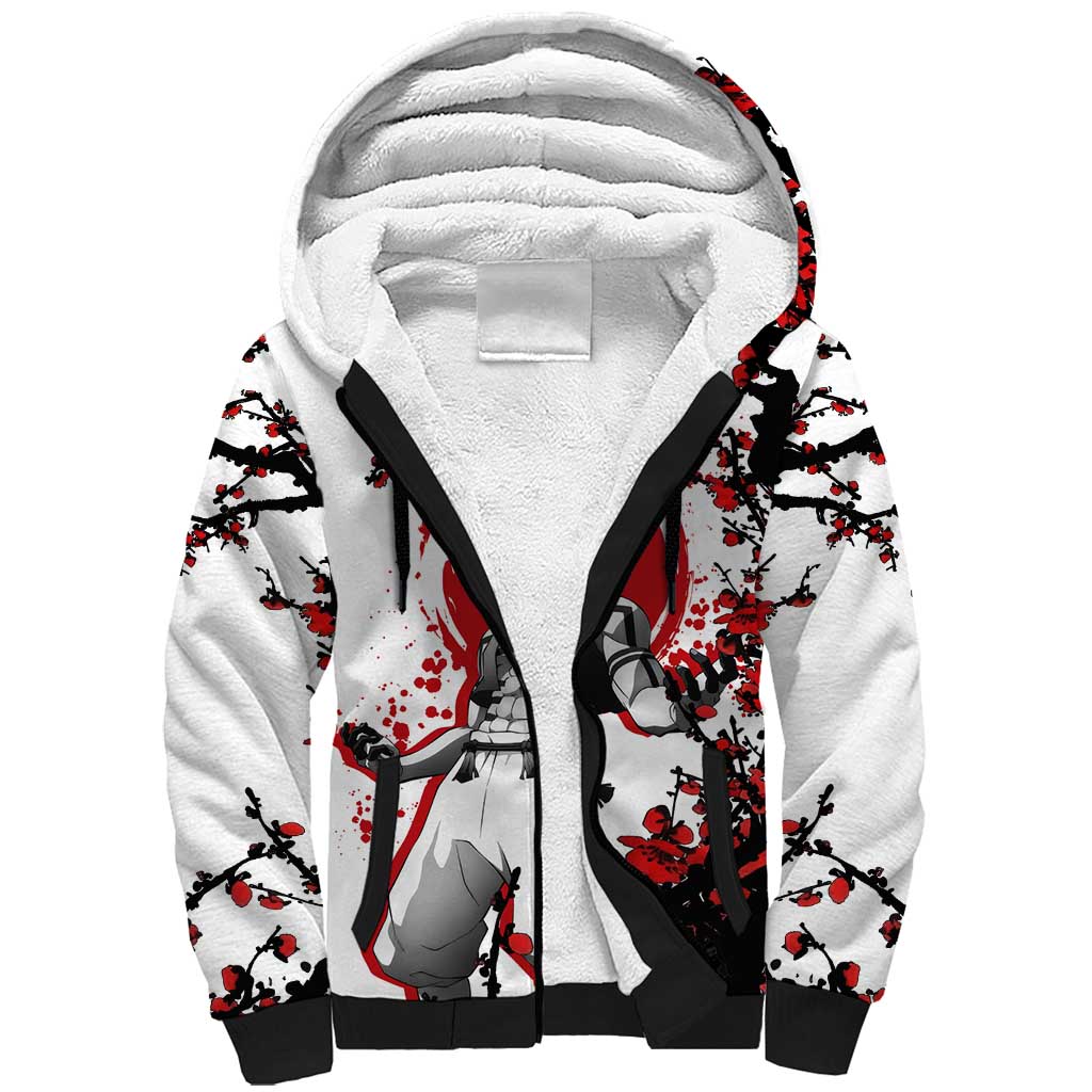 Akaza - Demon Slayer Sherpa Hoodie Anime Japan Style