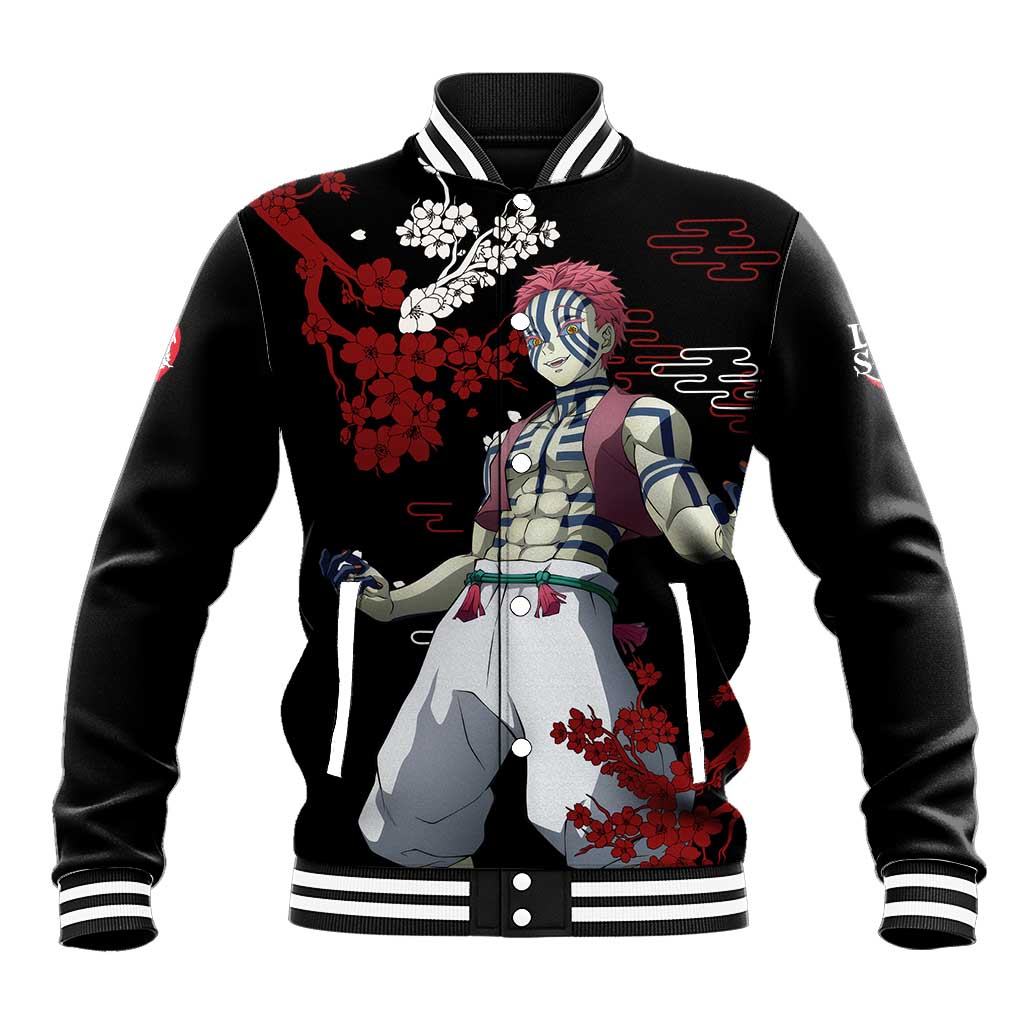 Akaza - Demon Slayer Baseball Jacket Anime Japan Style