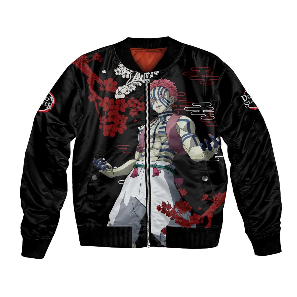 Akaza - Demon Slayer Bomber Jacket Anime Japan Style