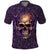 skull-polo-shirt-hello-darkness-my-old-friend-horror-seamless-pattern-purple