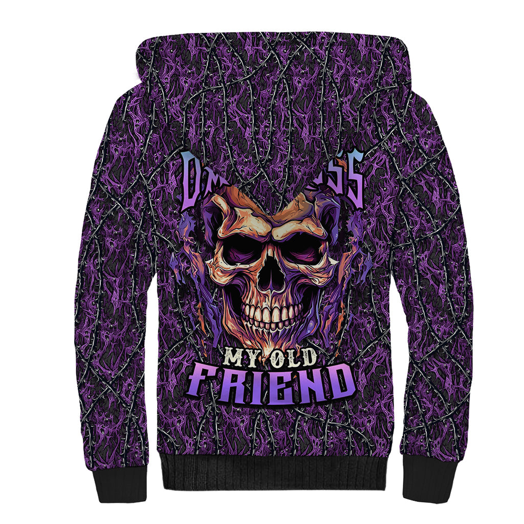 skull-sherpa-hoodie-hello-darkness-my-old-friend-horror-seamless-pattern-purple