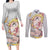 Rengoku Kyojuro - Demon Slayer Couples Matching Long Sleeve Bodycon Dress and Long Sleeve Button Shirt Anime Style