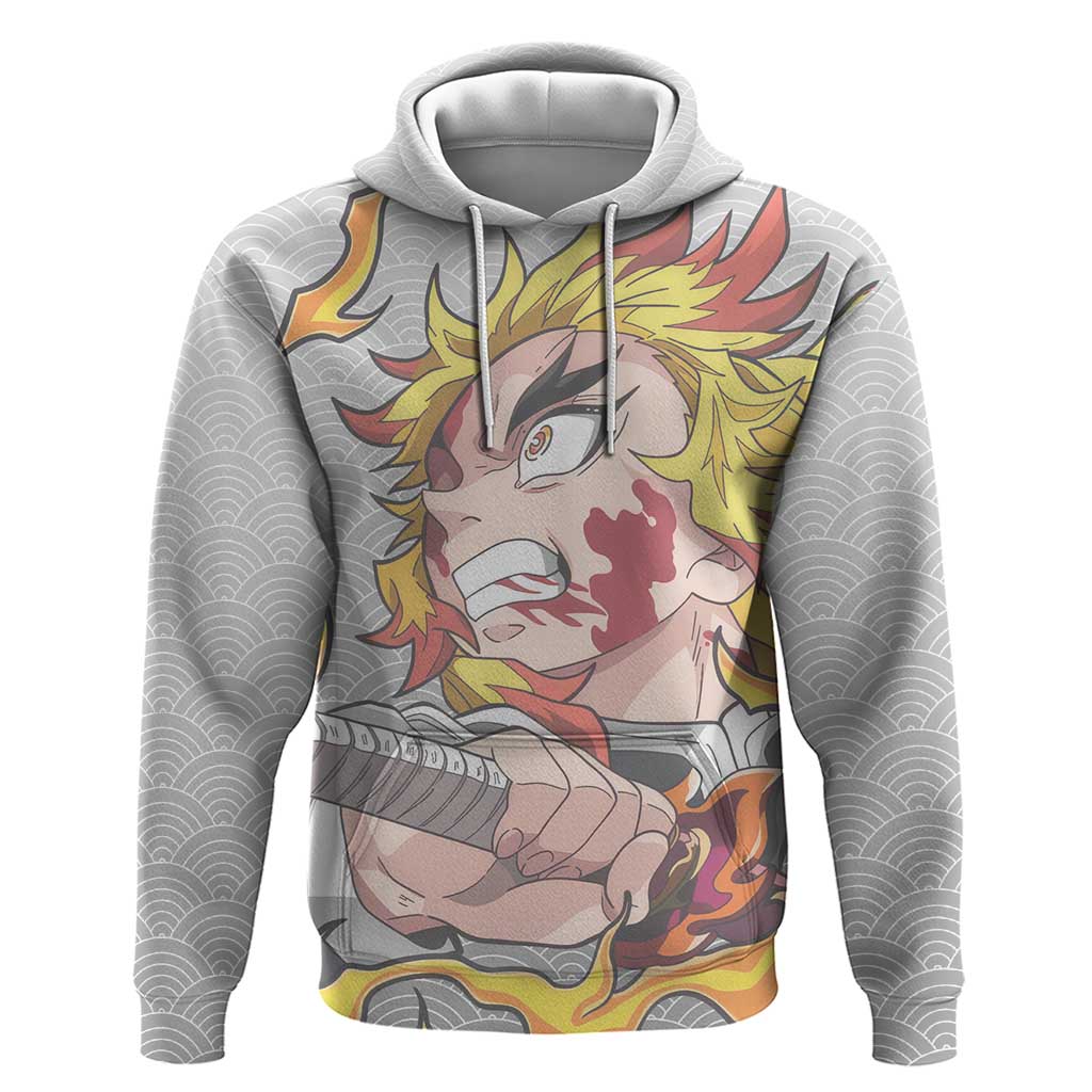 Rengoku Kyojuro - Demon Slayer Hoodie Anime Style