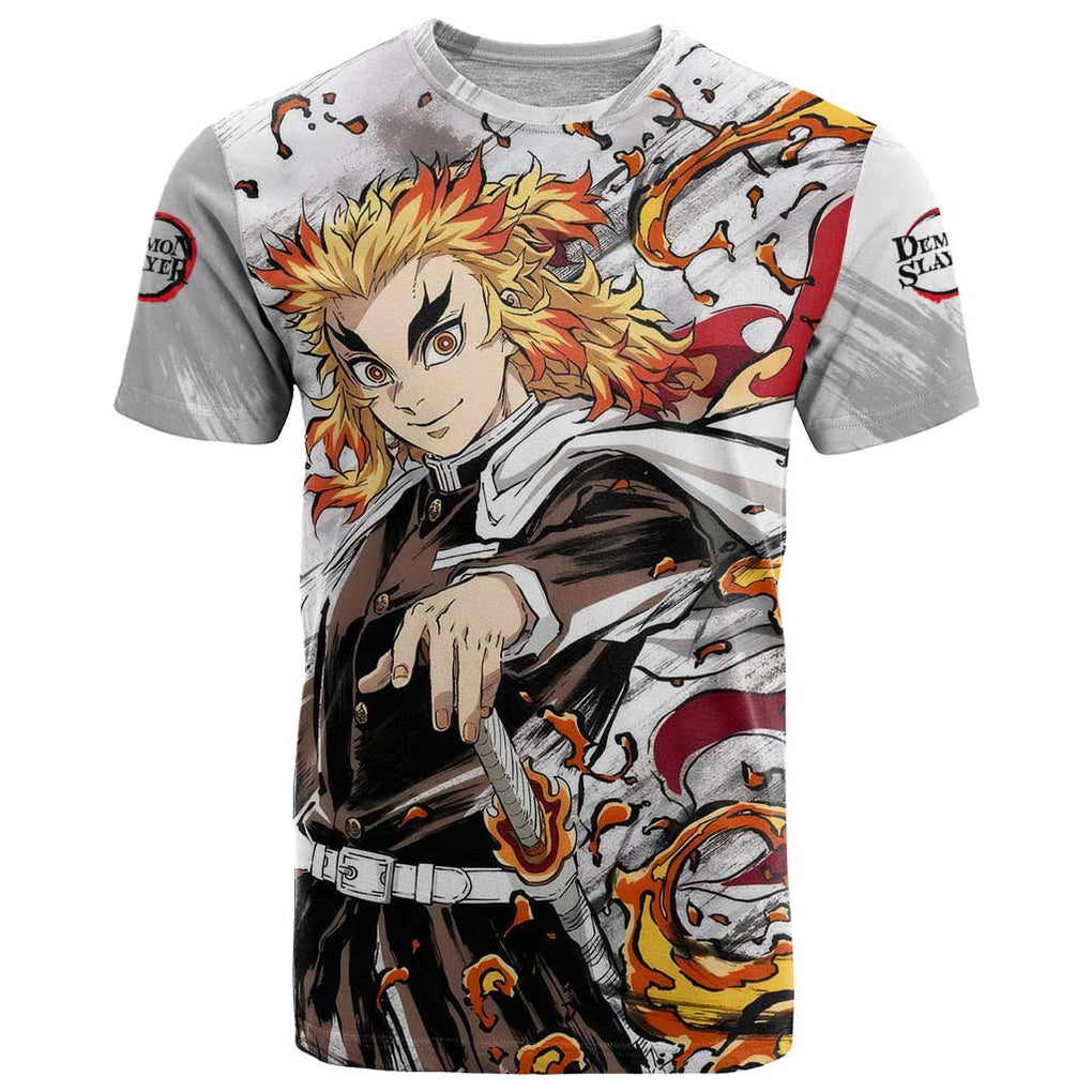 Rengoku Kyojuro - Demon Slayer T Shirt Anime Style