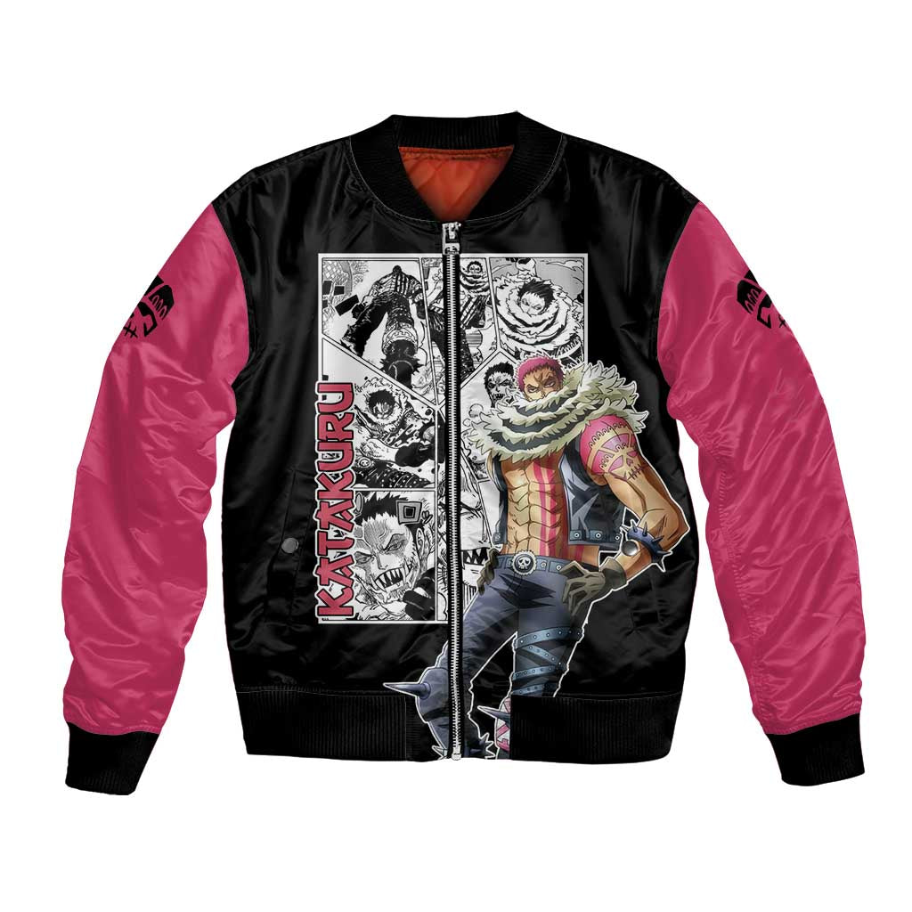 Katakuri - One Piece Bomber Jacket Anime Mix Manga Style