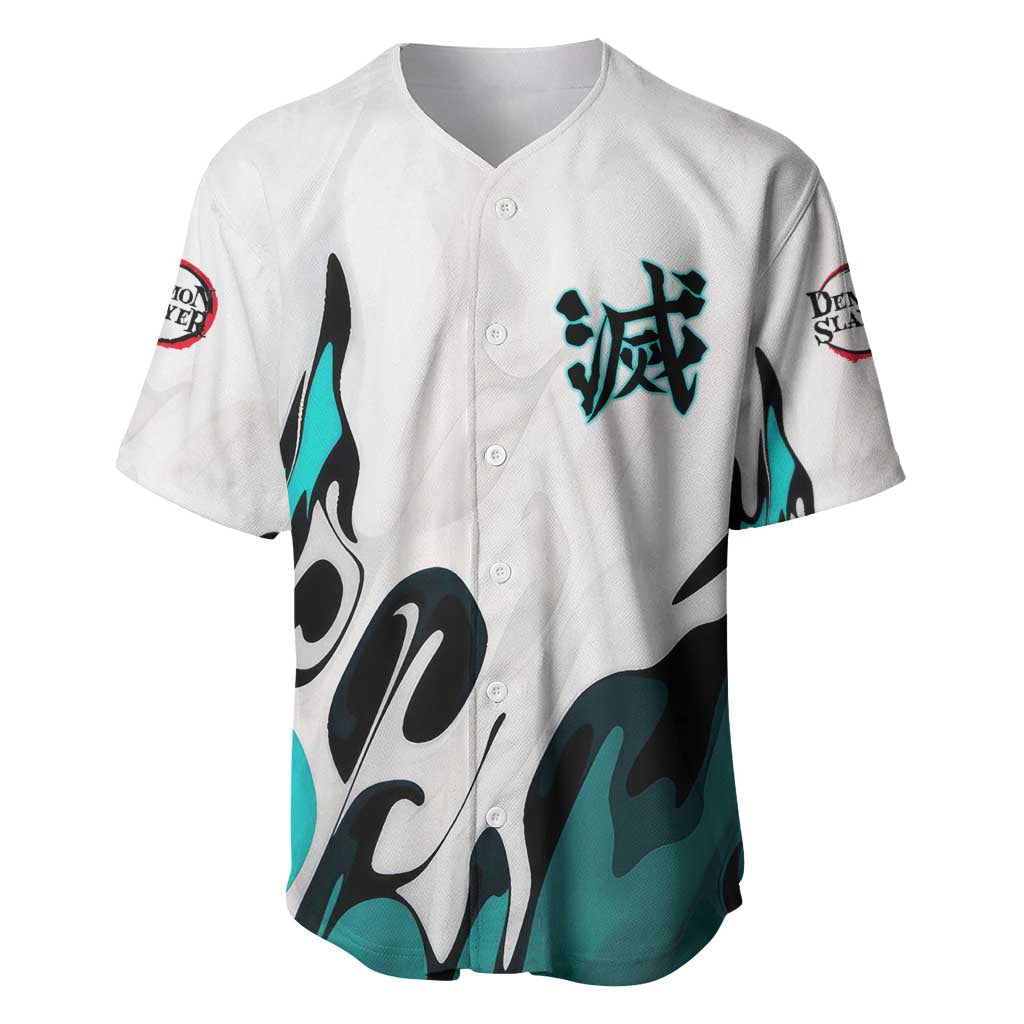 Muichiro Tokito - Demon Slayer Baseball Jersey Anime Style