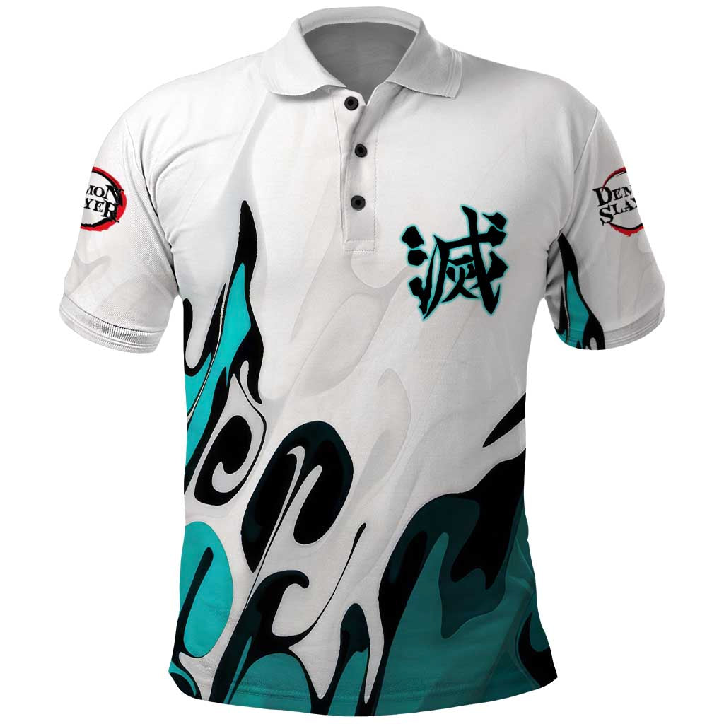 Muichiro Tokito - Demon Slayer Polo Shirt Anime Style