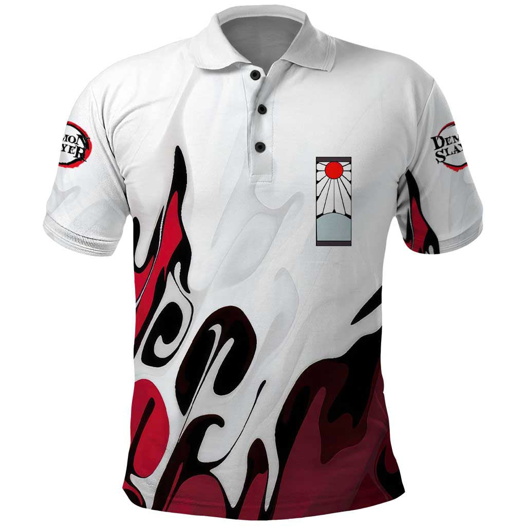 Yoriichi Tsugikuni - Demon Slayer Polo Shirt Anime Style