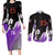 Kokushibo - Demon Slayer Couples Matching Long Sleeve Bodycon Dress and Long Sleeve Button Shirt Anime Style