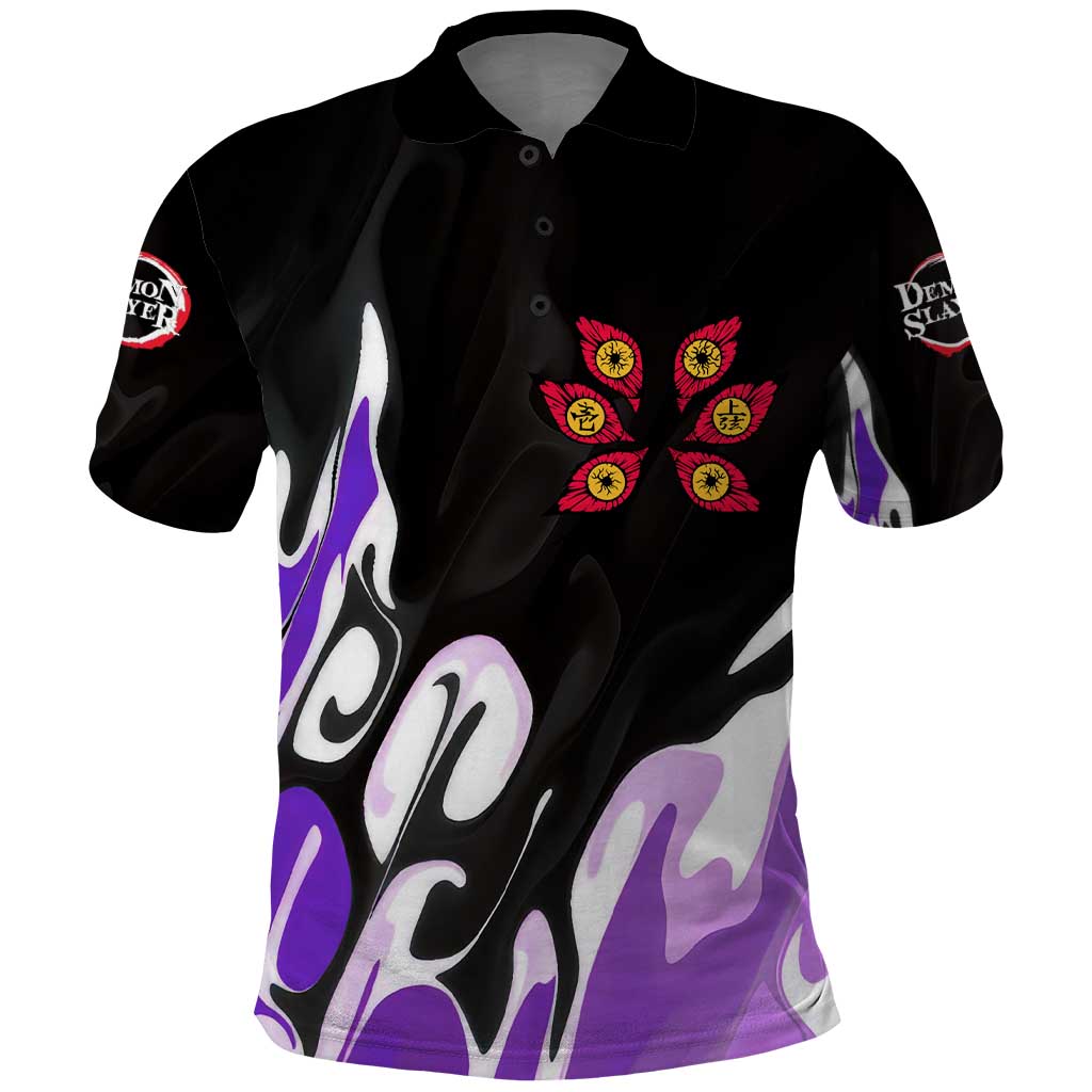 Kokushibo - Demon Slayer Polo Shirt Anime Style