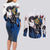 Tomioka Gyu - Demon Slayer Couples Matching Long Sleeve Bodycon Dress and Long Sleeve Button Shirt Anime Style