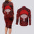 Uchiha Sasuke - Naruto Couples Matching Long Sleeve Bodycon Dress and Long Sleeve Button Shirt Anime Style