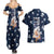 Luffy Gear 5 - One Piece Couples Matching Summer Maxi Dress and Hawaiian Shirt Anime Style