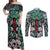 infernal-trio-couples-matching-off-shoulder-maxi-dress-and-long-sleeve-button-shirts-skull-viper-and-sinister-snake