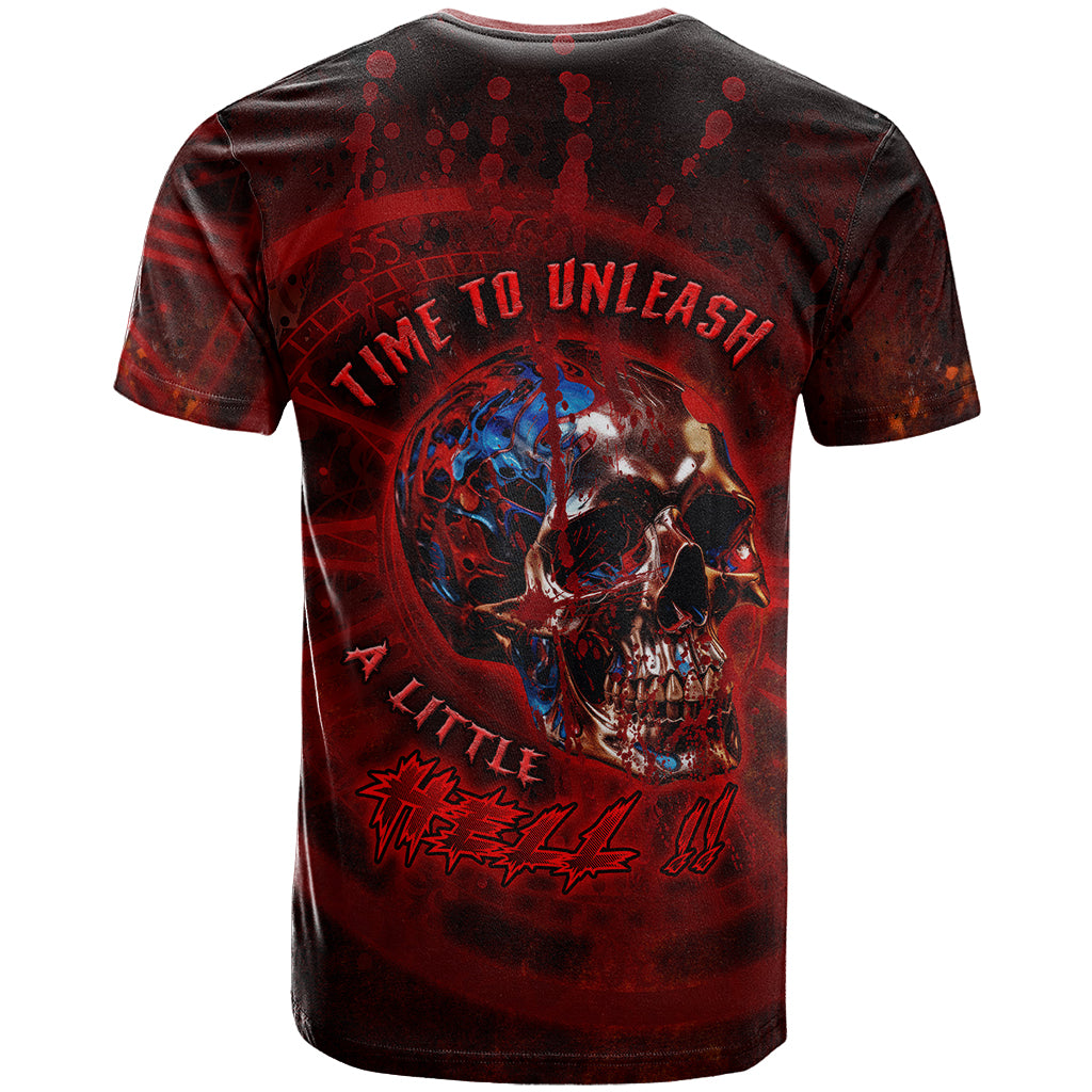 time-to-unleash-a-little-hell-t-shirt