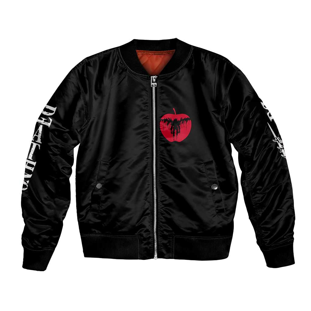 Light Yagami Death Note Bomber Jacket Anime Mix Manga Style