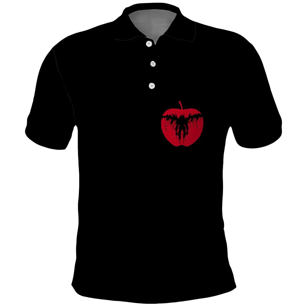 Light Yagami Death Note Polo Shirt Anime Mix Manga Style