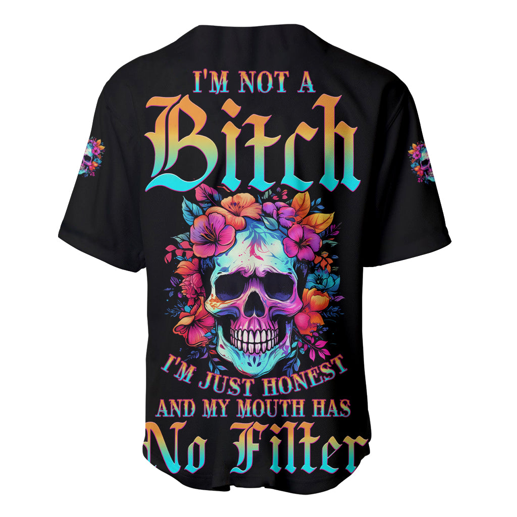 im-not-a-b-im-just-honest-skull-roses-colorful-baseball-jersey