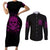 can-you-see-the-f-you-skull-rose-couples-matching-short-sleeve-bodycon-dress-and-long-sleeve-button-shirt