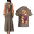 Slave Arc Vinland Saga Couples Matching Tank Maxi Dress and Hawaiian Shirt Japan Anime Style