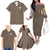 Slave Arc Vinland Saga Family Matching Off The Shoulder Long Sleeve Dress and Hawaiian Shirt Japan Anime Style