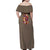 Slave Arc Vinland Saga Family Matching Off Shoulder Maxi Dress and Hawaiian Shirt Japan Anime Style