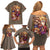 Slave Arc Vinland Saga Family Matching Off Shoulder Short Dress and Hawaiian Shirt Japan Anime Style