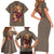 Slave Arc Vinland Saga Family Matching Short Sleeve Bodycon Dress and Hawaiian Shirt Japan Anime Style