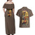 War Arc Vinland Saga Couples Matching Off Shoulder Maxi Dress and Hawaiian Shirt Japan Anime Style