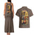 War Arc Vinland Saga Couples Matching Tank Maxi Dress and Hawaiian Shirt Japan Anime Style