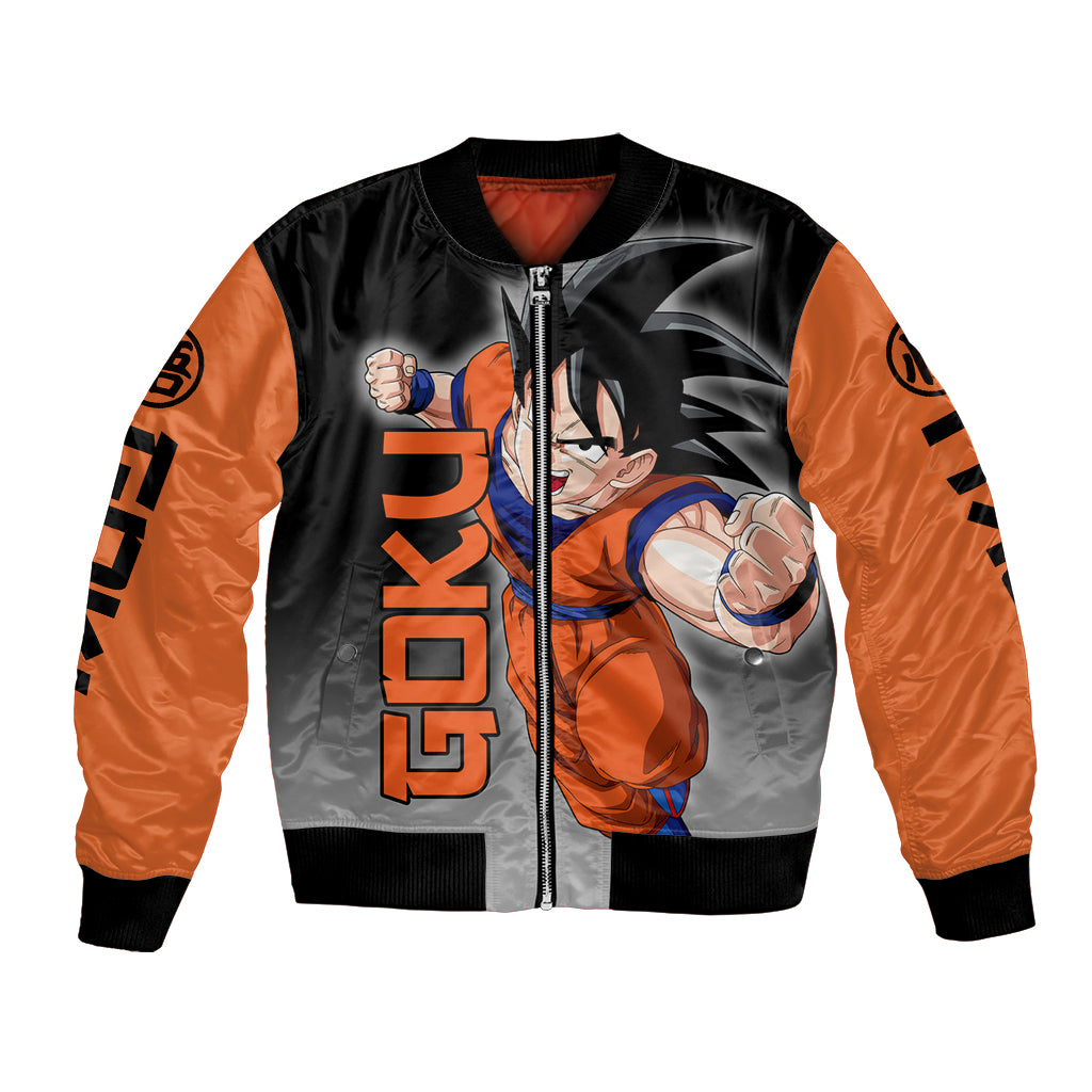 Z Goku Anime Dragon Ball Bomber Jacket