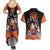 Z Goku Anime Dragon Ball Couples Matching Summer Maxi Dress and Hawaiian Shirt