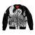 Jiraiya Anime Mixed Bomber Jacket