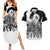 Jiraiya Anime Mixed Couples Matching Summer Maxi Dress and Hawaiian Shirt