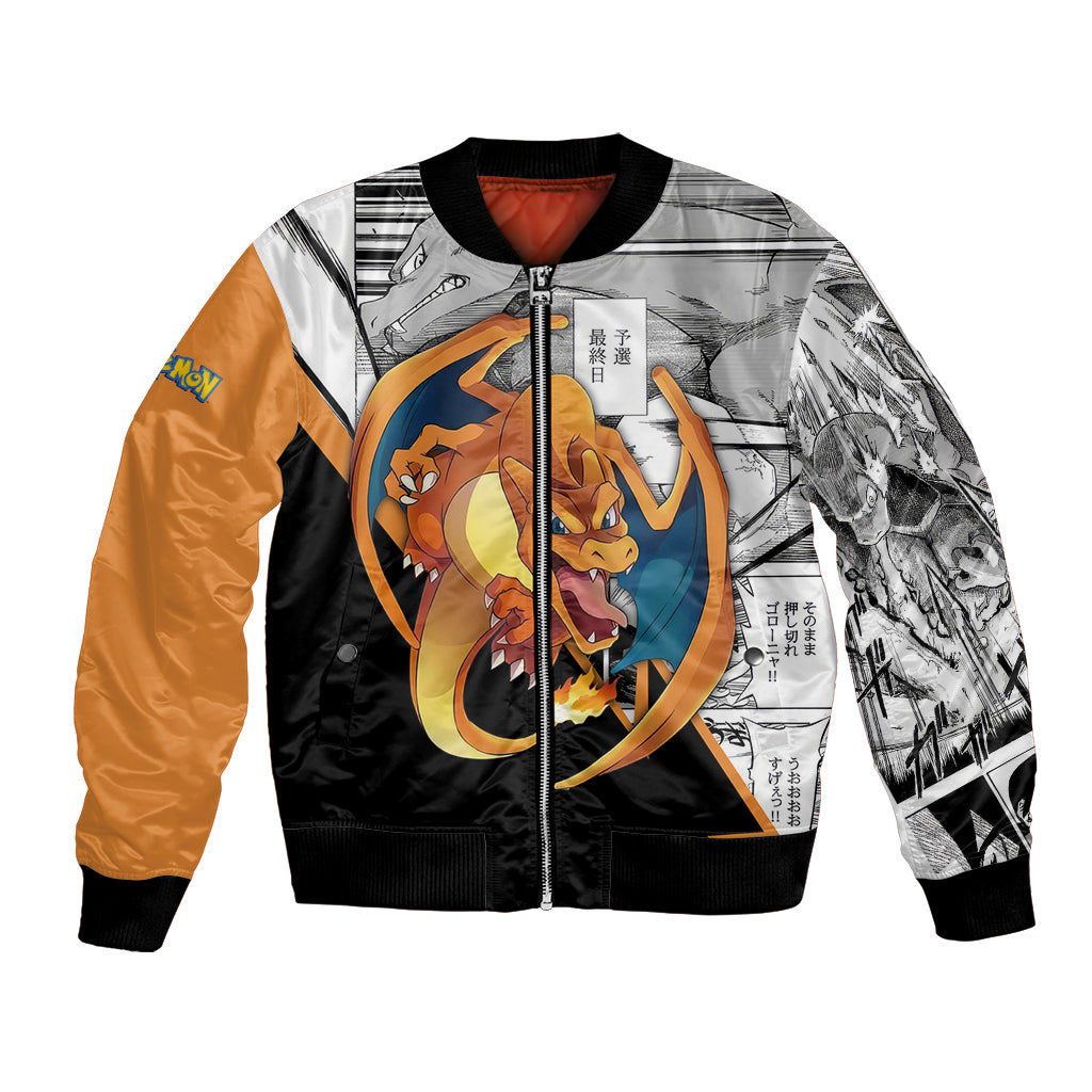 Charizard Mix Manga Bomber Jacket