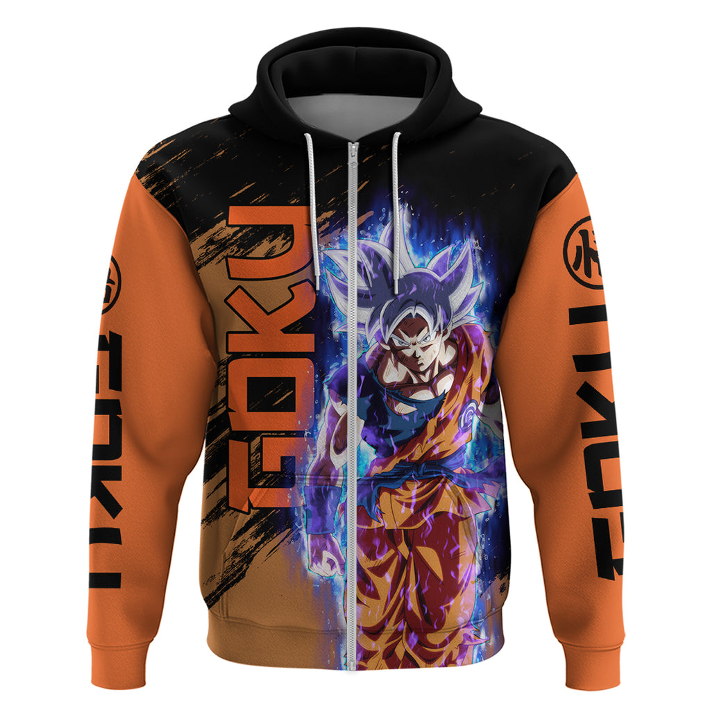 Goku Ultra Instinct Zip Hoodie