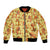 Charmander Pattern Style Bomber Jacket