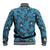 Lucario Pattern Style Baseball Jacket