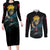 BRT Uzumaki - BRT Anime Couples Matching Long Sleeve Bodycon Dress and Long Sleeve Button Shirt