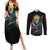 BRT Uzumaki - BRT Anime Couples Matching Summer Maxi Dress and Long Sleeve Button Shirt