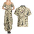 Mimikyu - Pattern Style Couples Matching Summer Maxi Dress and Hawaiian Shirt