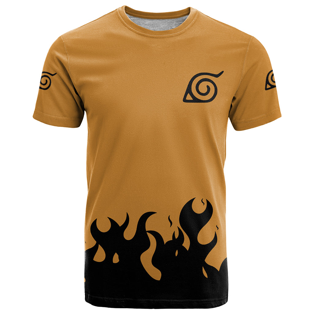 Kurama Sealing Eight Trigrams Symbol T Shirt Naruto