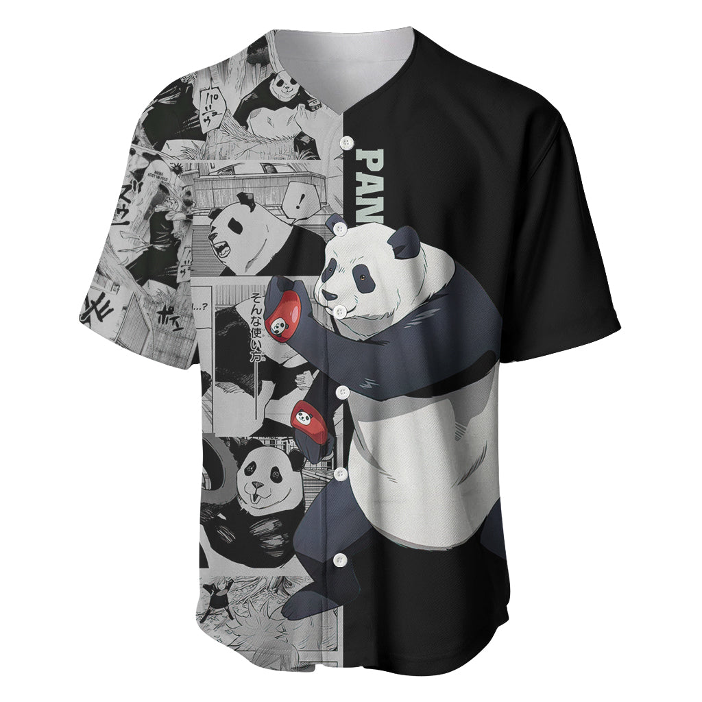 Panda Baseball Jersey Jujustu Kaisen