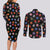 Devil Fruits Couples Matching Long Sleeve Bodycon Dress and Long Sleeve Button Shirt One Piece