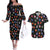 Devil Fruits Couples Matching Off The Shoulder Long Sleeve Dress and Hawaiian Shirt One Piece